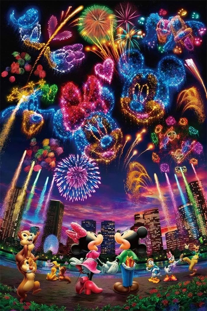 Diamond Painting - Disney fireworks show