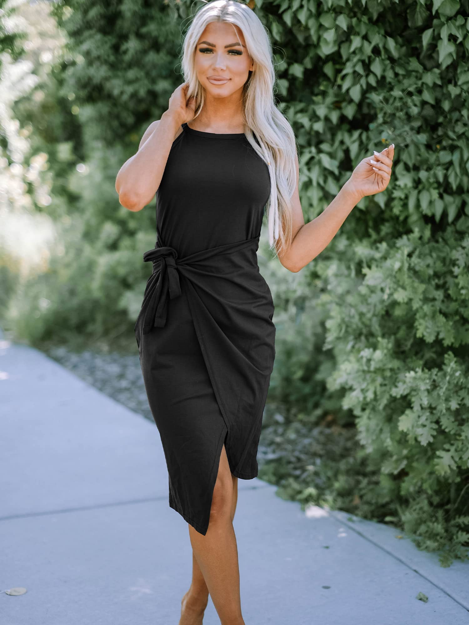 Summer Deals 70% OFF - Casual Sleeveless Midi Dresses ❤️(Buy 2 Free Shipping)