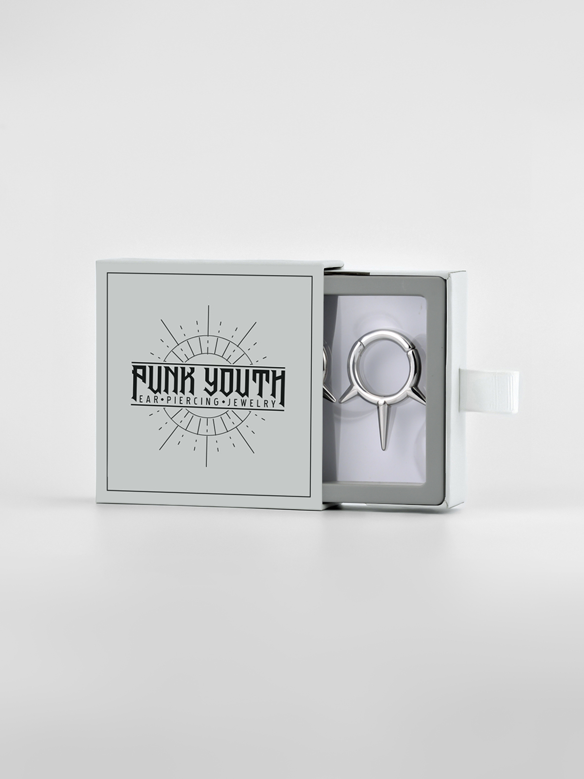PUNKYOUTH Round Magnet Ear Weight