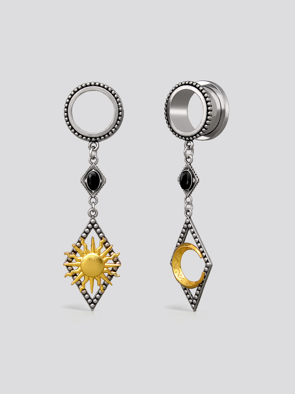 Cute Heart Ear Gauges Expanders