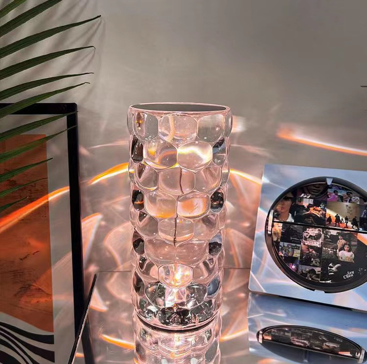 Crystal Table Lamp Lamp with Touch Control