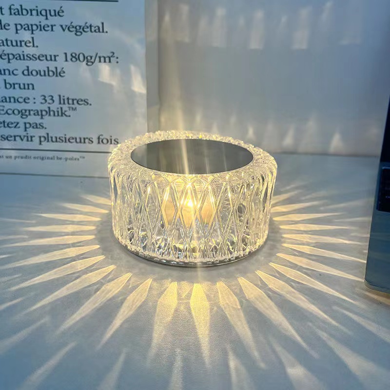 Nest Crystal Table Lamp with Touch Control