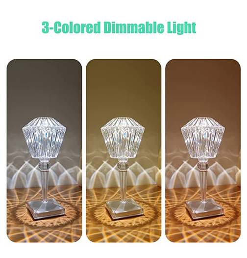 Crystal Table Lamp 
