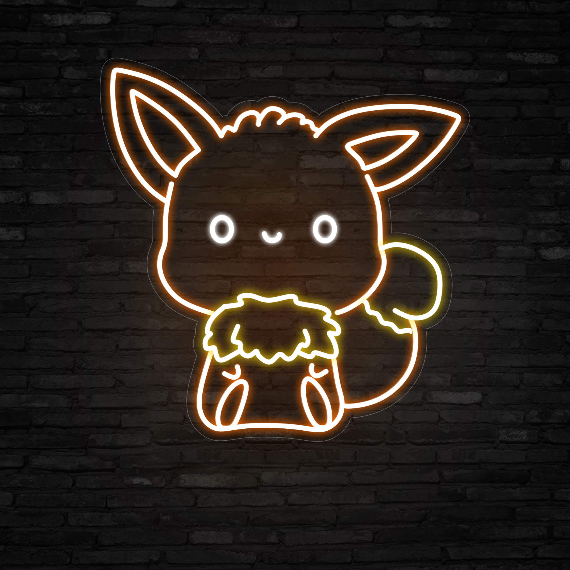 Eevee Anime Neon Sign Light