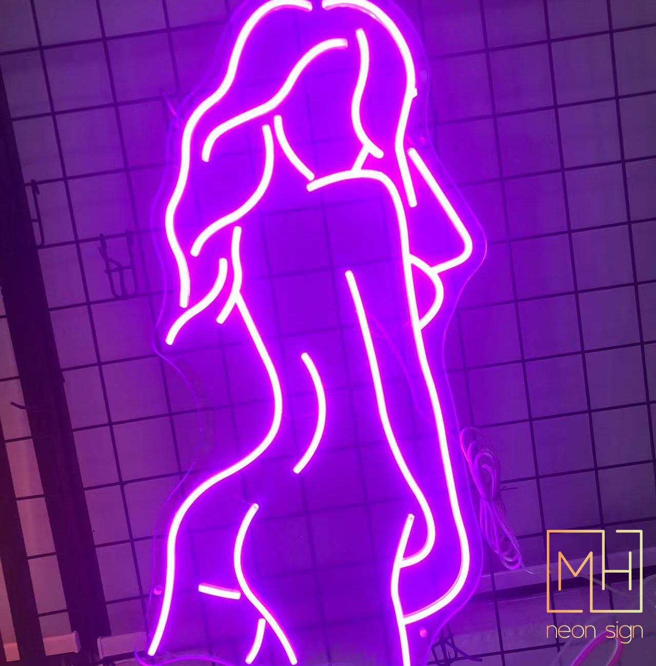 Body Shape LED Neon Sign