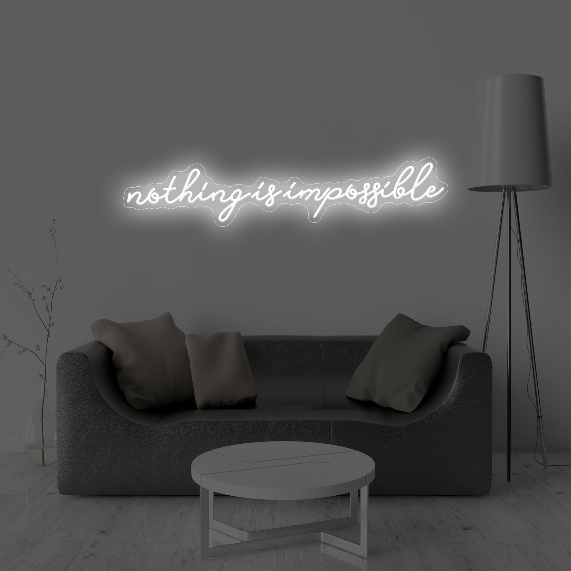 Nothing is impossible - Neon Sign-MHneonsign