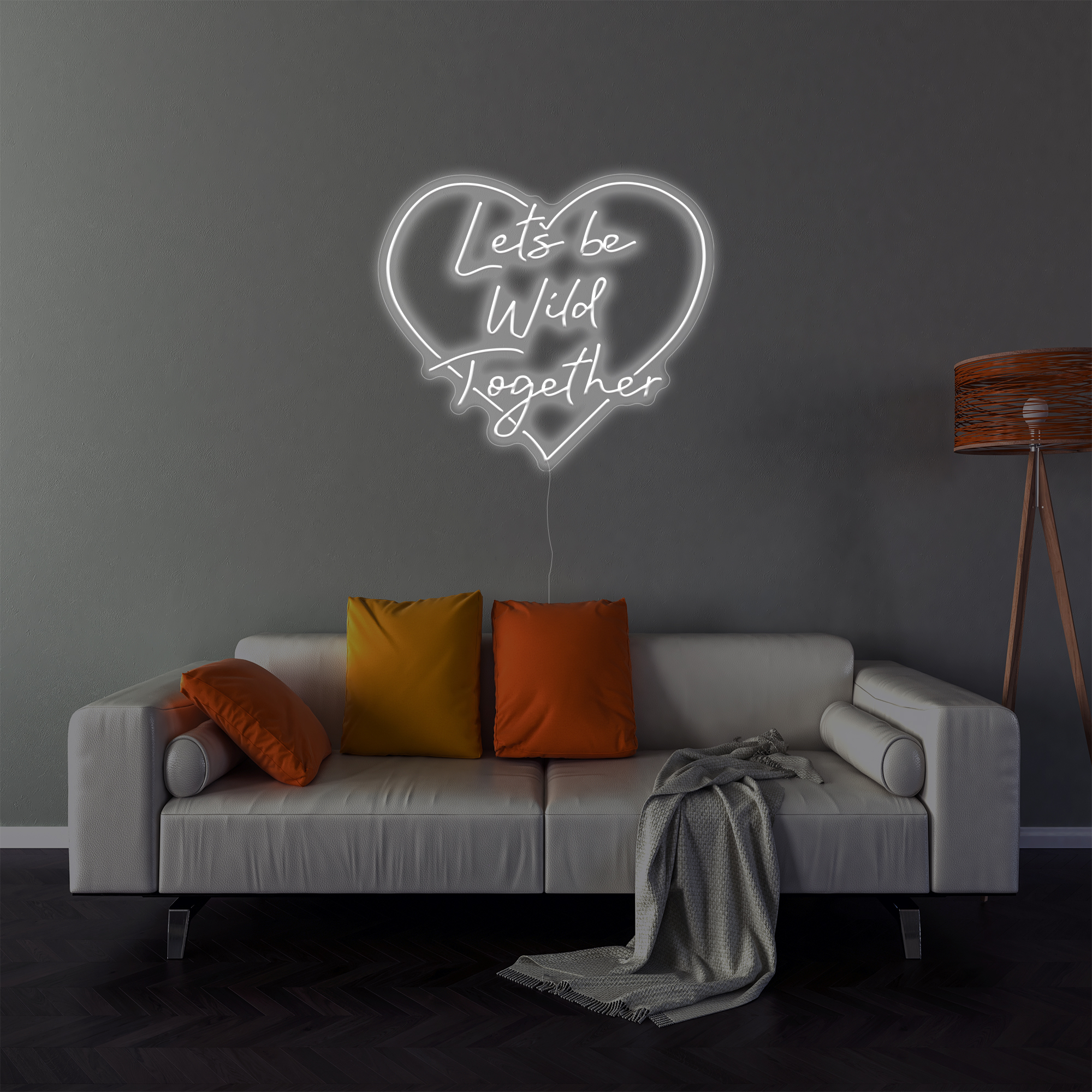 Let's Be Wild Together Neon Sign-MHneonsign