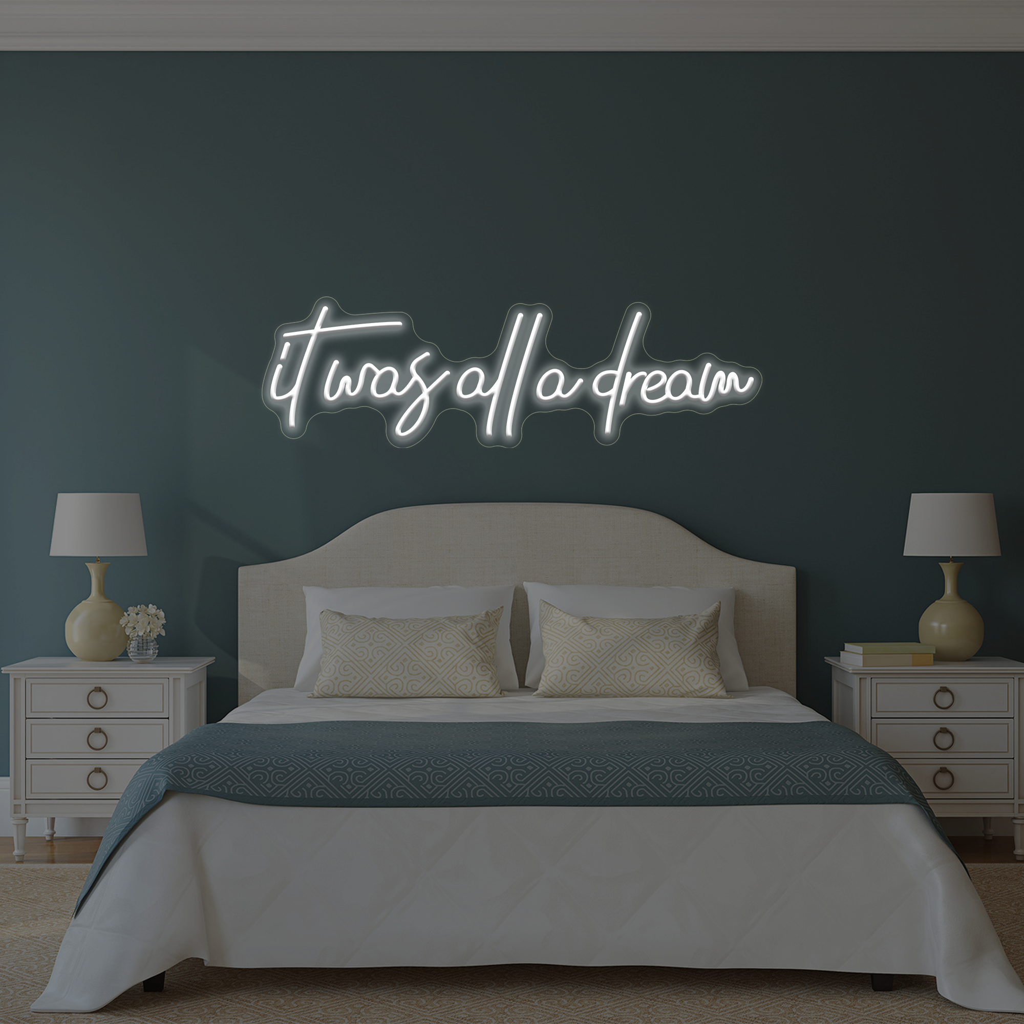 It was all a dream - Neon Sign-MHneonsign
