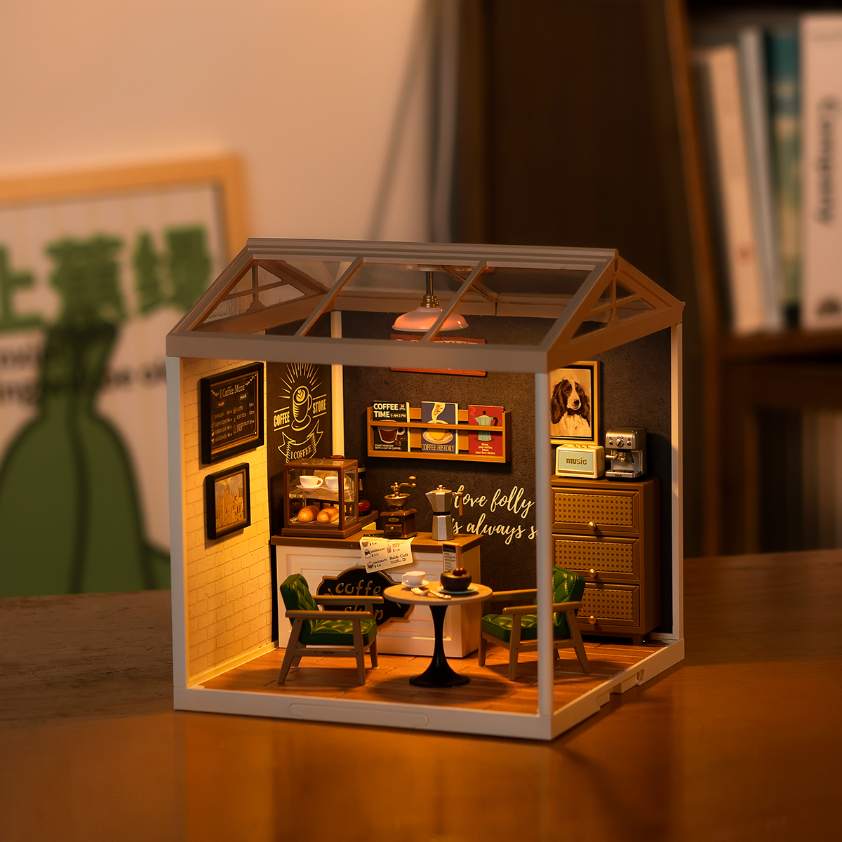 Rolife DIY Miniature House - Flavory Café DG162