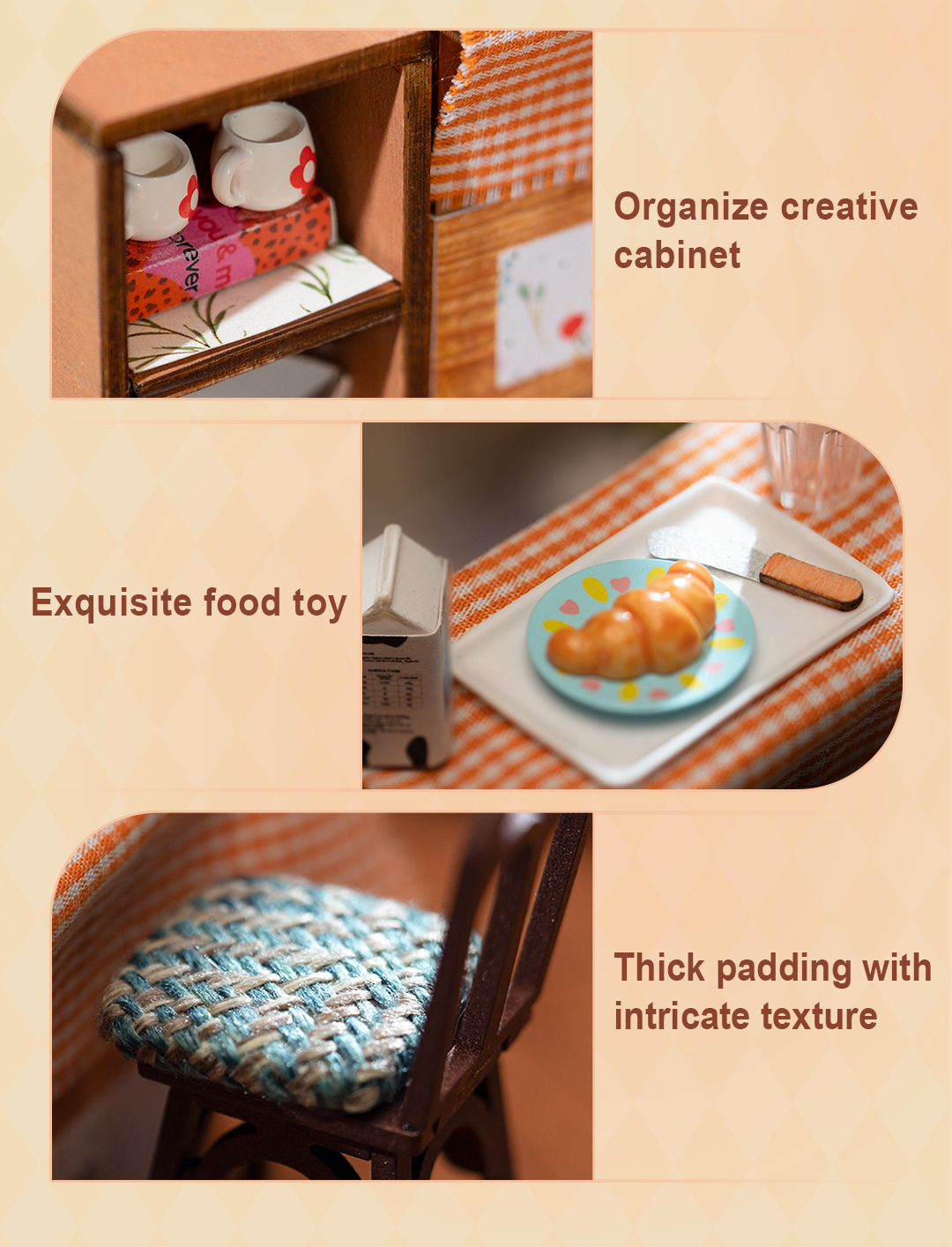 Rolife DIY Miniature House - Cozy Kitchen DG159