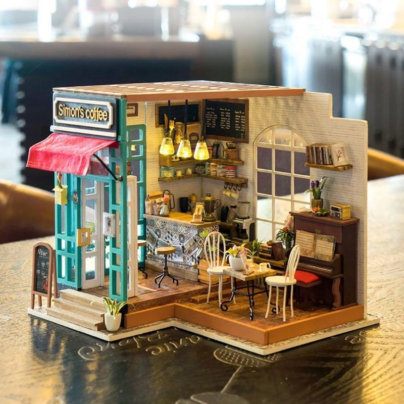 Rolife DIY Miniature Dollhouse - Simon's Coffee DG109