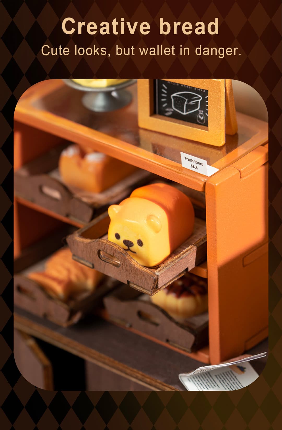 Maison Miniature DIY Afternoon Baking Time - Rolife - BCD JEUX