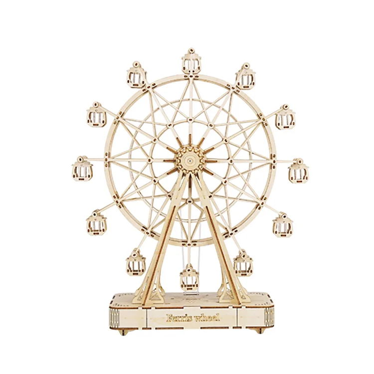 Rolife Modern Music Box - Gaint 3D Wooden Puzzle - Ferris Wheel TGN01 - Rolife