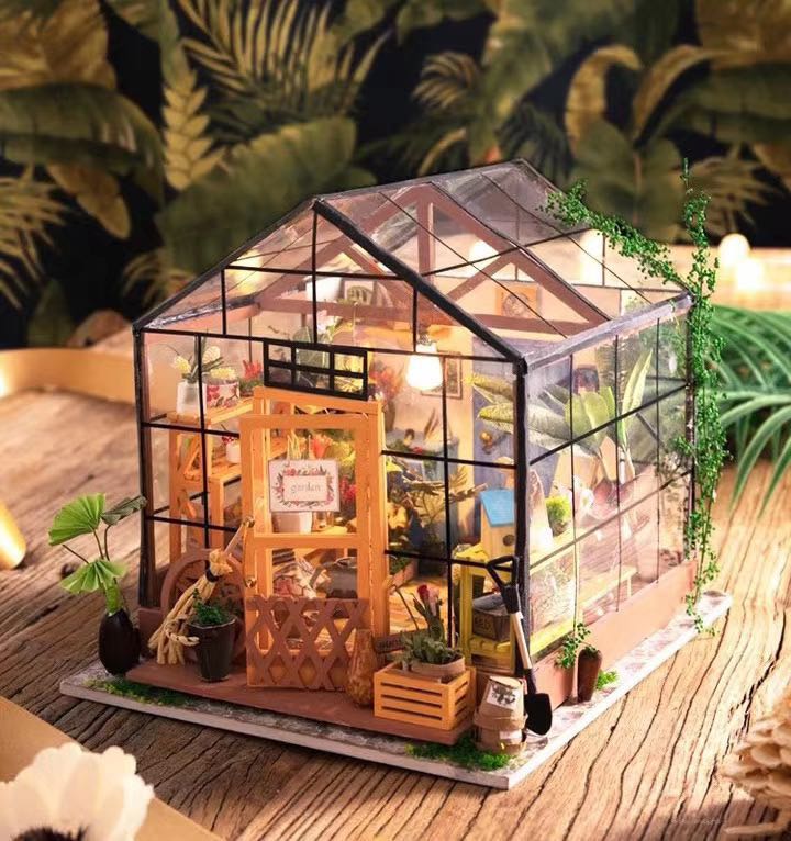DIY Miniature House Cathy's Flower House - Mudpuddles Toys and Books