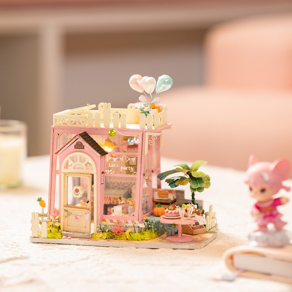 Rolife Maison Miniature Bricolage Terrasse de Jardin de Rêve - Maison de  Poupée - Puzzle 3D en Bois - DÉcoration Cadeau Personnalisé(DS030) :  : Jeux et Jouets