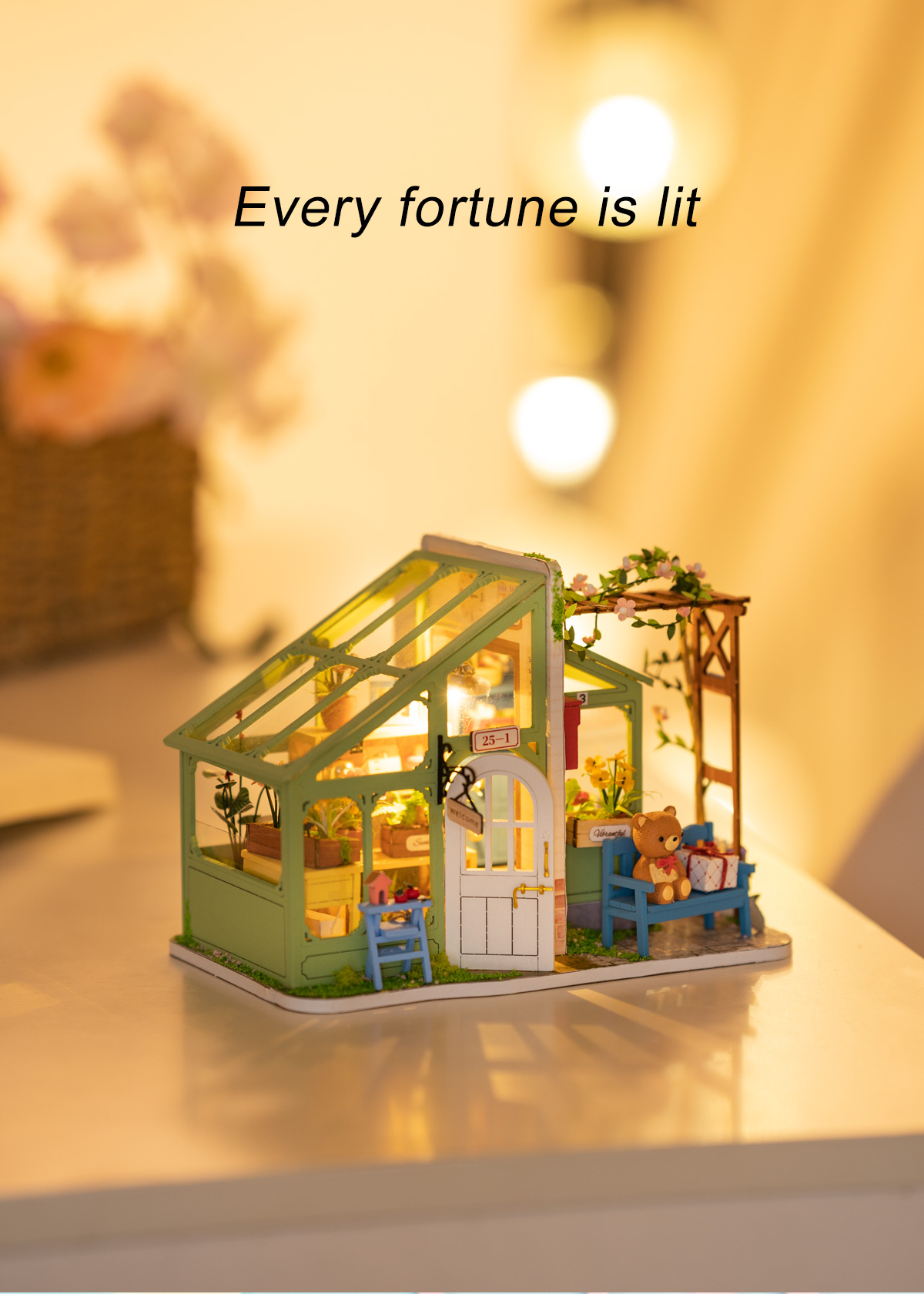Rolife DIY Miniature Dollhouse | Leisure Time Series II DG152-DG154 (3 Kits)