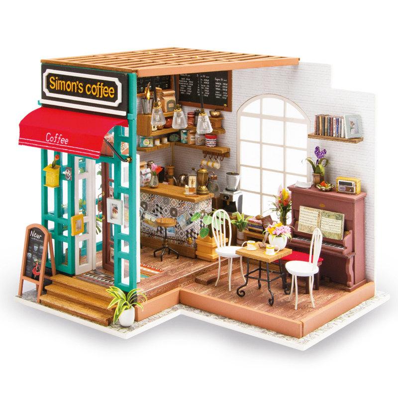 Rolife DIY Miniature Dollhouse - Simon's Coffee DG109 - Rolife