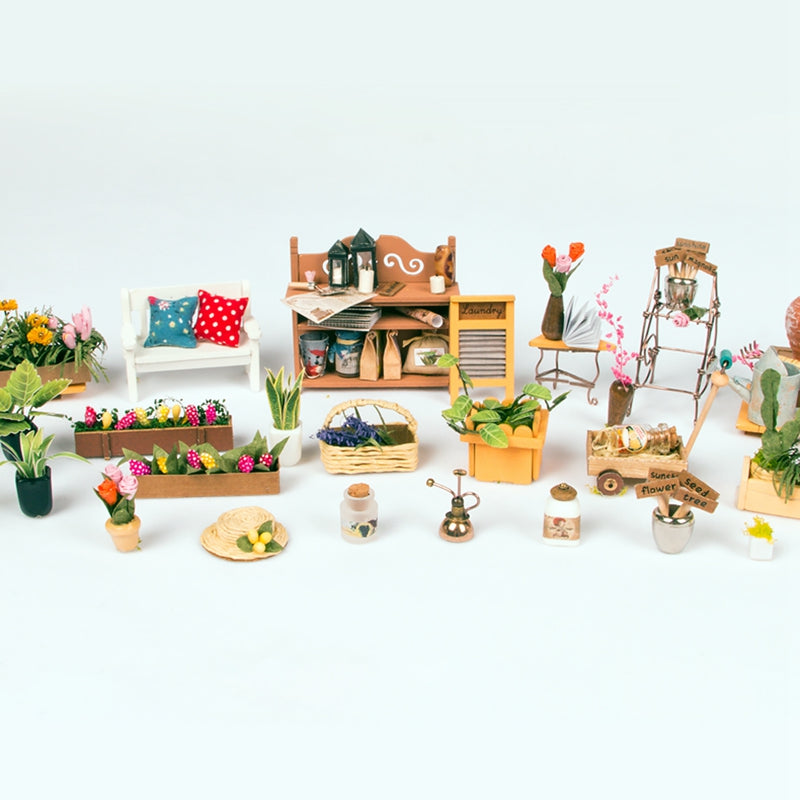 Rolife DIY Miniature Dollhouse - Miller��s Garden DG108