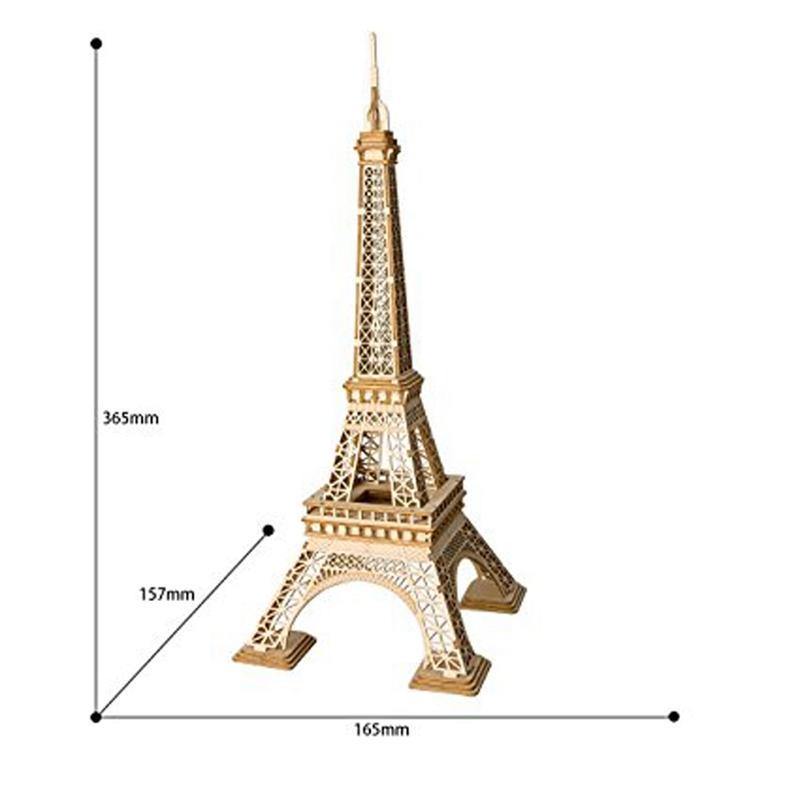 [Only Ship To U.S. ]Rolife Modern 3D Wooden Puzzle - Eiffel Tower TG501 - Rolife