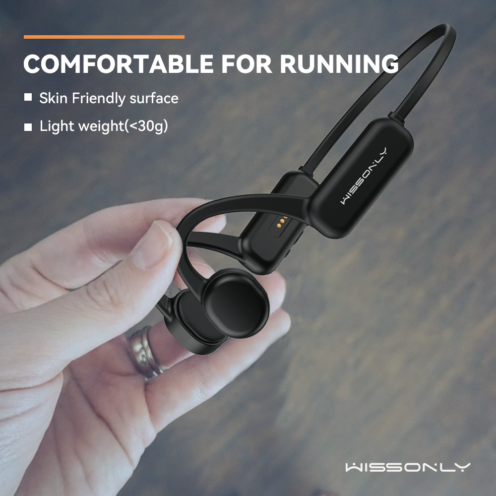 Best Headphone for runnersWissonly Wireless Bone Conduction Headphones