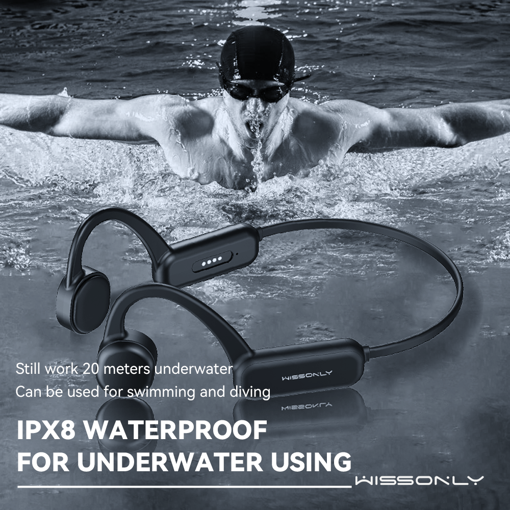 Best Waterproof Headphones for SwimmingWissonly Swimmers Headphone