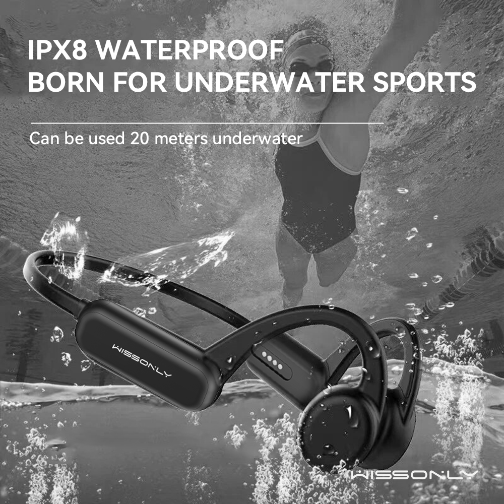 Top Bone Conduction Headphones swimmingWissonly Waterproof Headphone