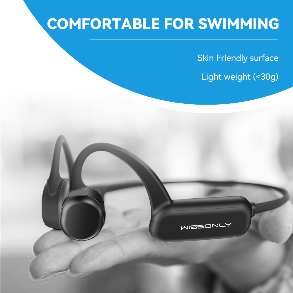Best Swimming Waterproof Headphones BluetoothWissonly Earphones