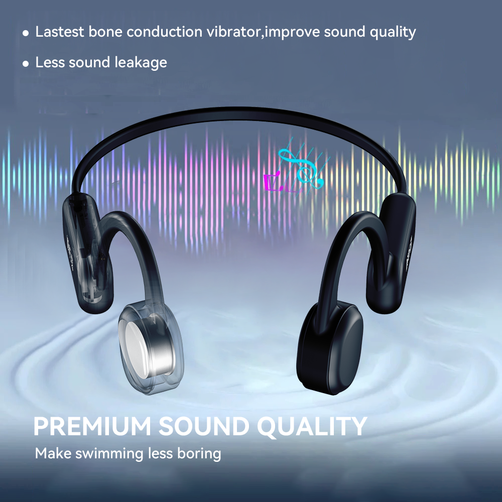 Best Waterproof Swimming Earphones in 2023 -Wissonly Wireless Bone Conduction Earbuds for Swimmers