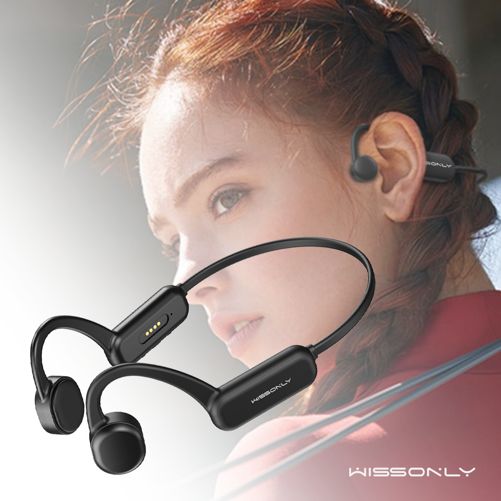 Best Wireless Earbuds for Sports in 2023-Wissonly Hi Runner Bluetooth Bone Conduction Earphones for Sport