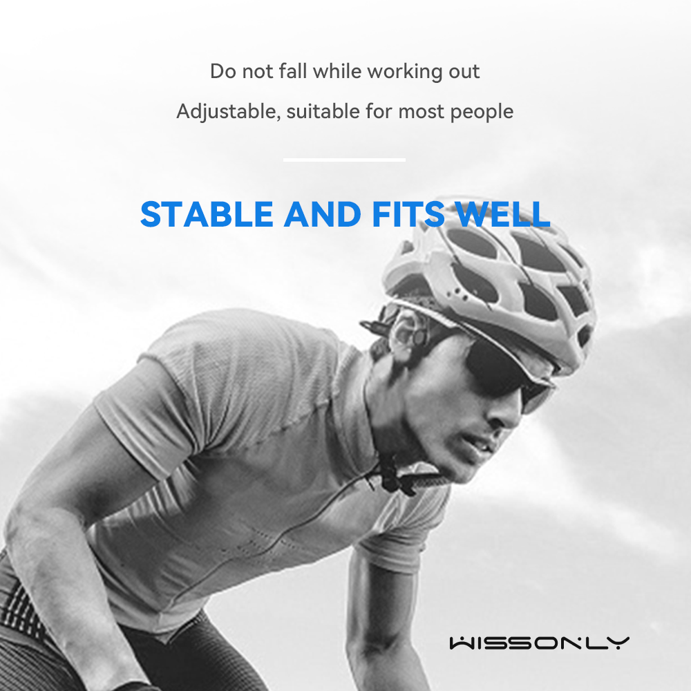 Best Wireless Earbuds for Sports in 2023-Wissonly Hi Runner Bluetooth Bone Conduction Earphones for Sport