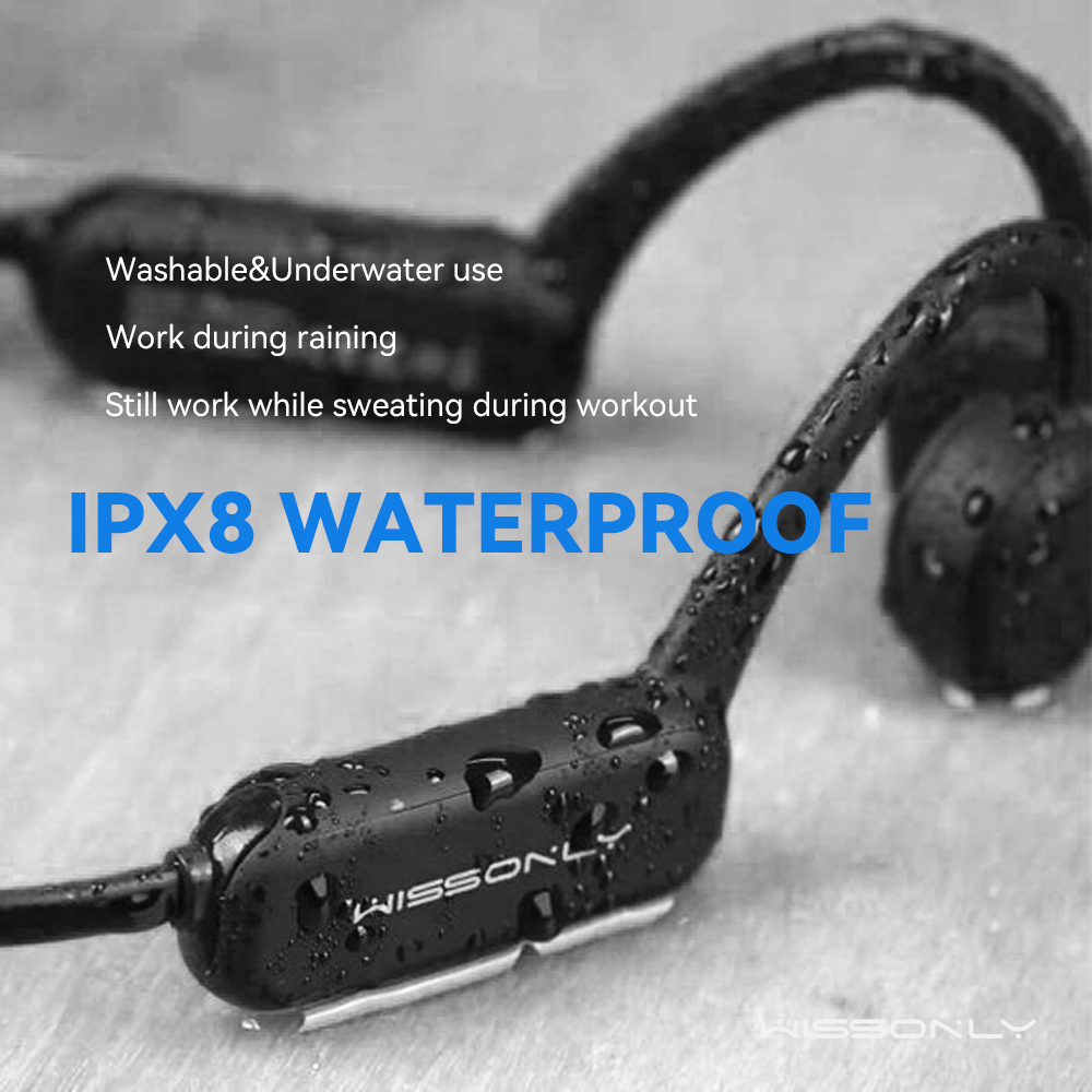 Best Wireless Earbuds for Sports in 2023-Wissonly Hi Runner Bluetooth Bone Conduction Earphones for Sport