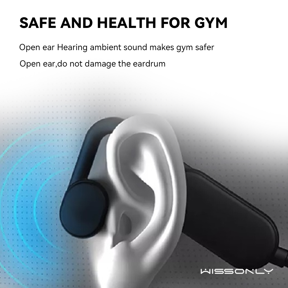 Best Wireless Earbuds GymWissonly Sports Bone Conduction Earphones