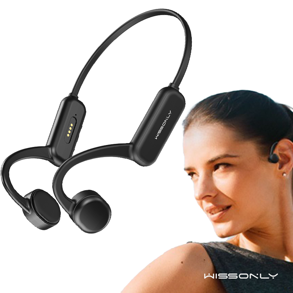 Best Wireless Earbuds for The Gym-Wissonly Sports Bone Conduction Earphones for Gym Fitness