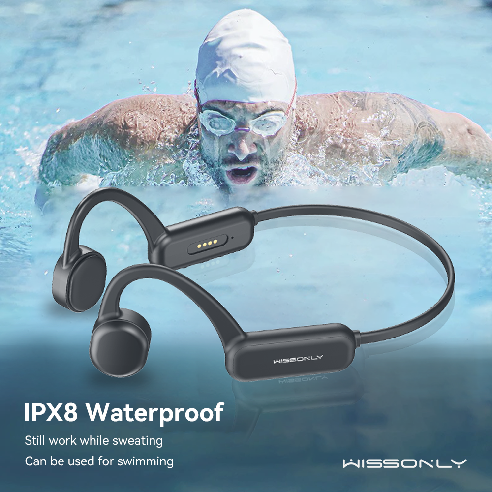 Best Wireless Headphones for Exercise-Wissonly Hi Runner Bone Conduction Earphones for Workouts 