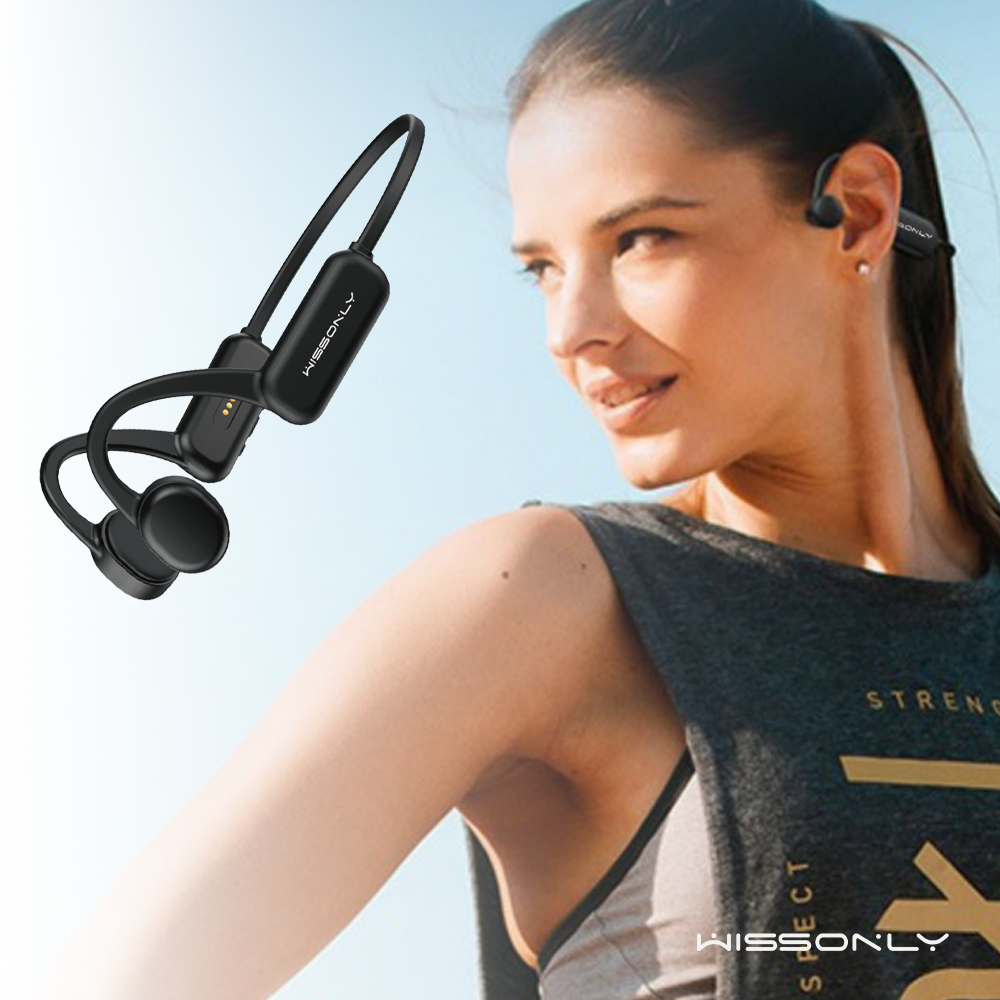 Best Bone Conduction Headphones for Running in 2023-Wissonly Hi Runner Wireless Bluetooth Headphone