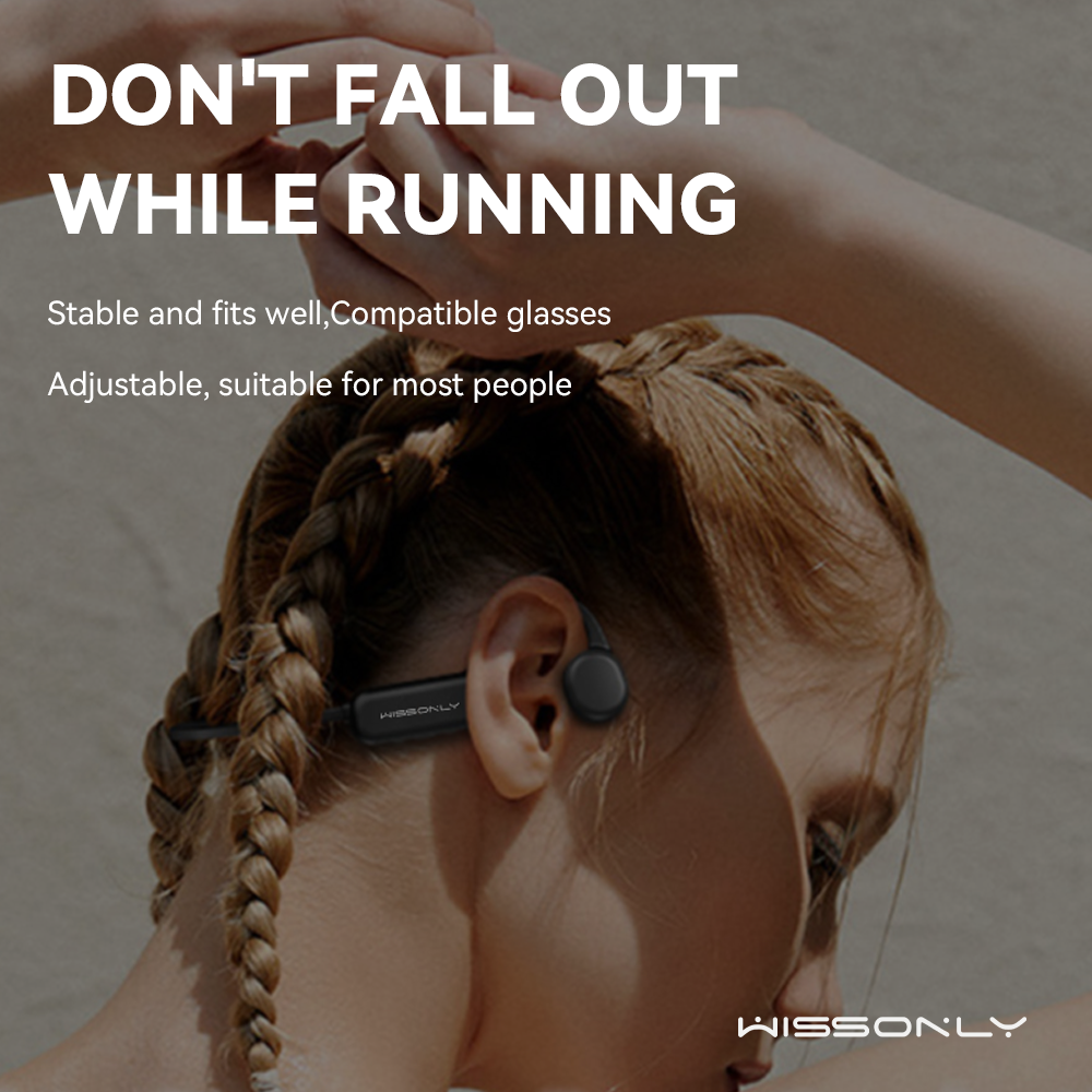 Best Bone Induction Headphones for Runner Wissonly wireless headphone