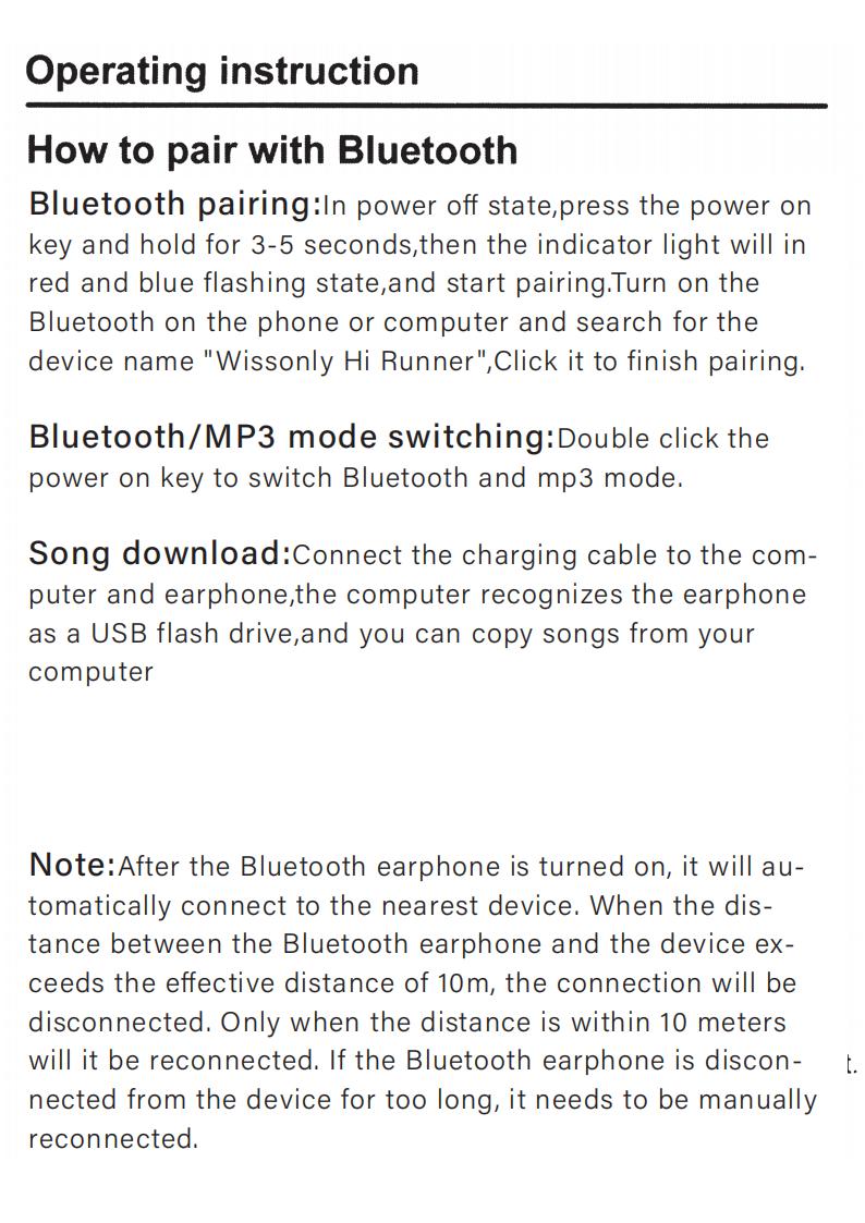bone conduction headphones user guide