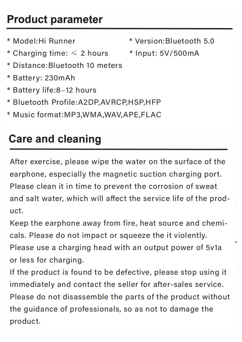 bone conduction headphones manual