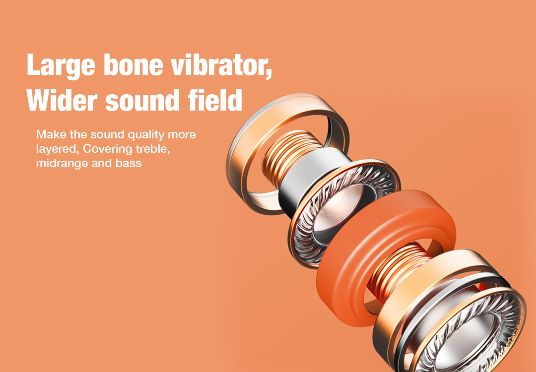 High level sound quality bone conduction headphones