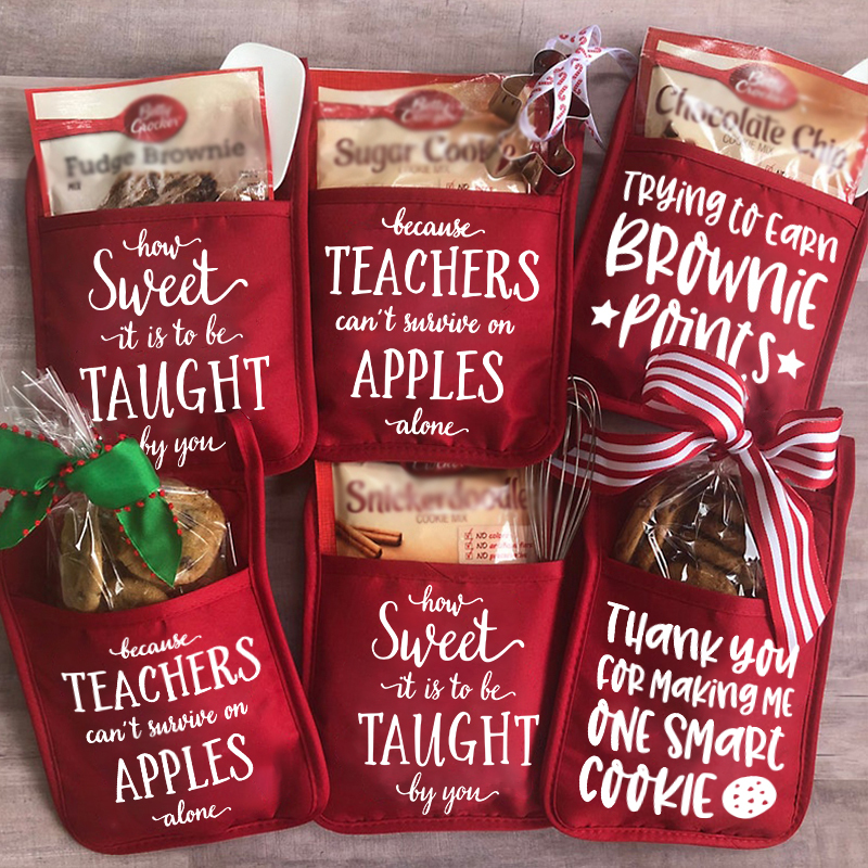 Oven Mitt Potholder Pot Holder Teacher Appreciation Gift