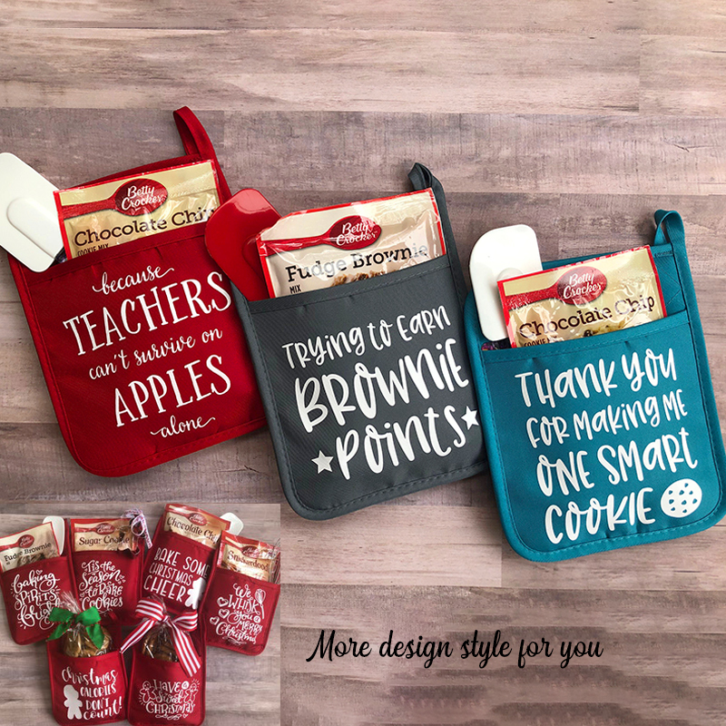 Oven Mitt Potholder Pot Holder Teacher Appreciation Gift