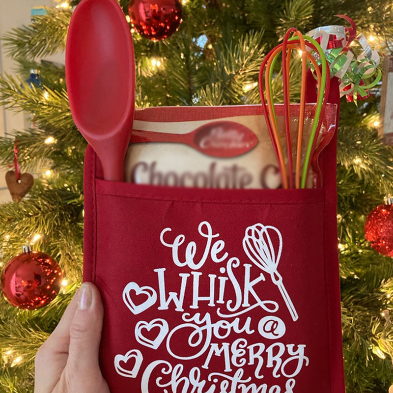 Potholder Neighbor Gift Oven Mitt Holiday Cookie Gift