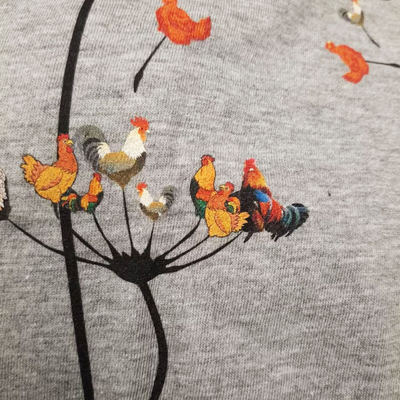 Dandelion Chicken Flower Shirt, Funny Chicken Shirt, Farmer Shirt