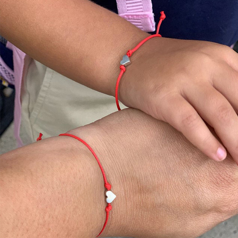 Back to School Bracelet Mommy and Me Bracelets Anxiety Separation Bracelet