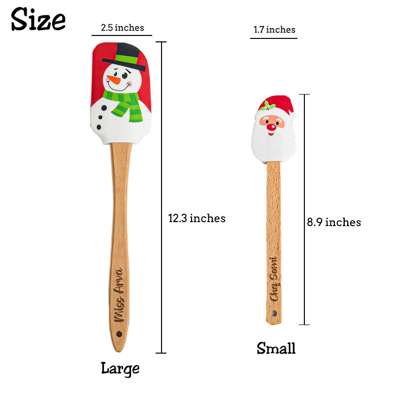 Personalized Engraved Spatula, Christmas Cooking Gift