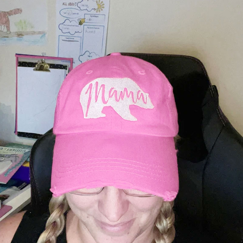 Mama Bear Gift for Mom Mama Bear Cap