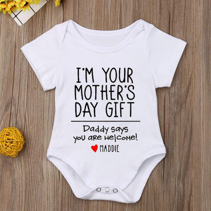 Father's Day Gift Personalized Baby Onesies
