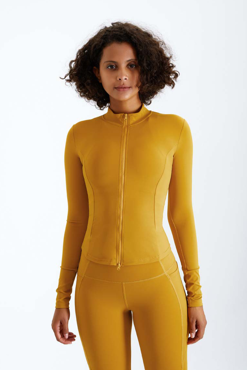Allecco™ Body Elastic Shaping Jacket-Yellow