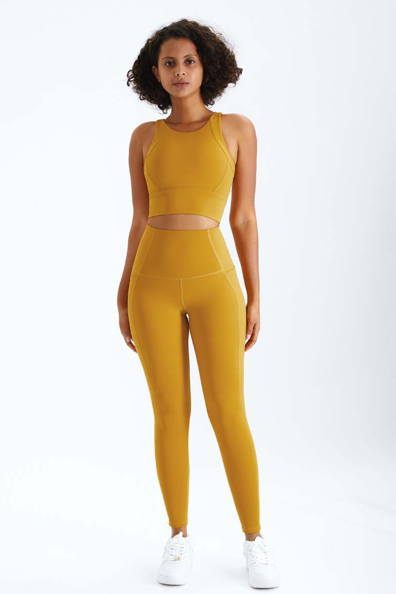 Allecco™ Body Elastic Shaping Suit-Yellow