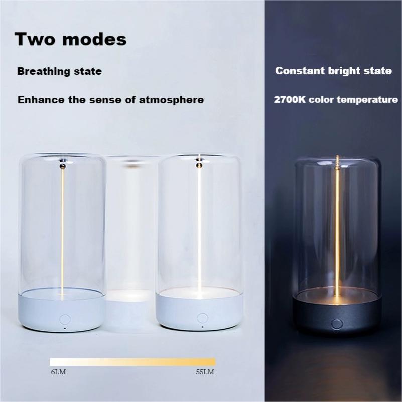 New LED Camping Light Type-C Charging Portable Night Light Creative Atmosphere Lamp